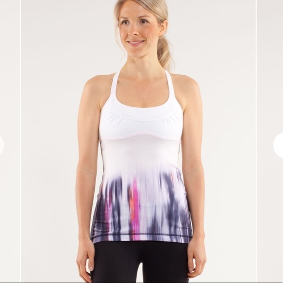 Lululemon Scoop Me Up Tank Top White Size 4 - Picture 1 of 8